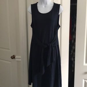 Nautical tie waist dress
